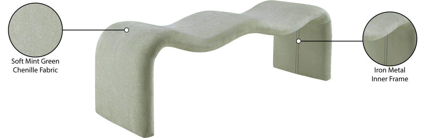 Willow - Chenille Bench