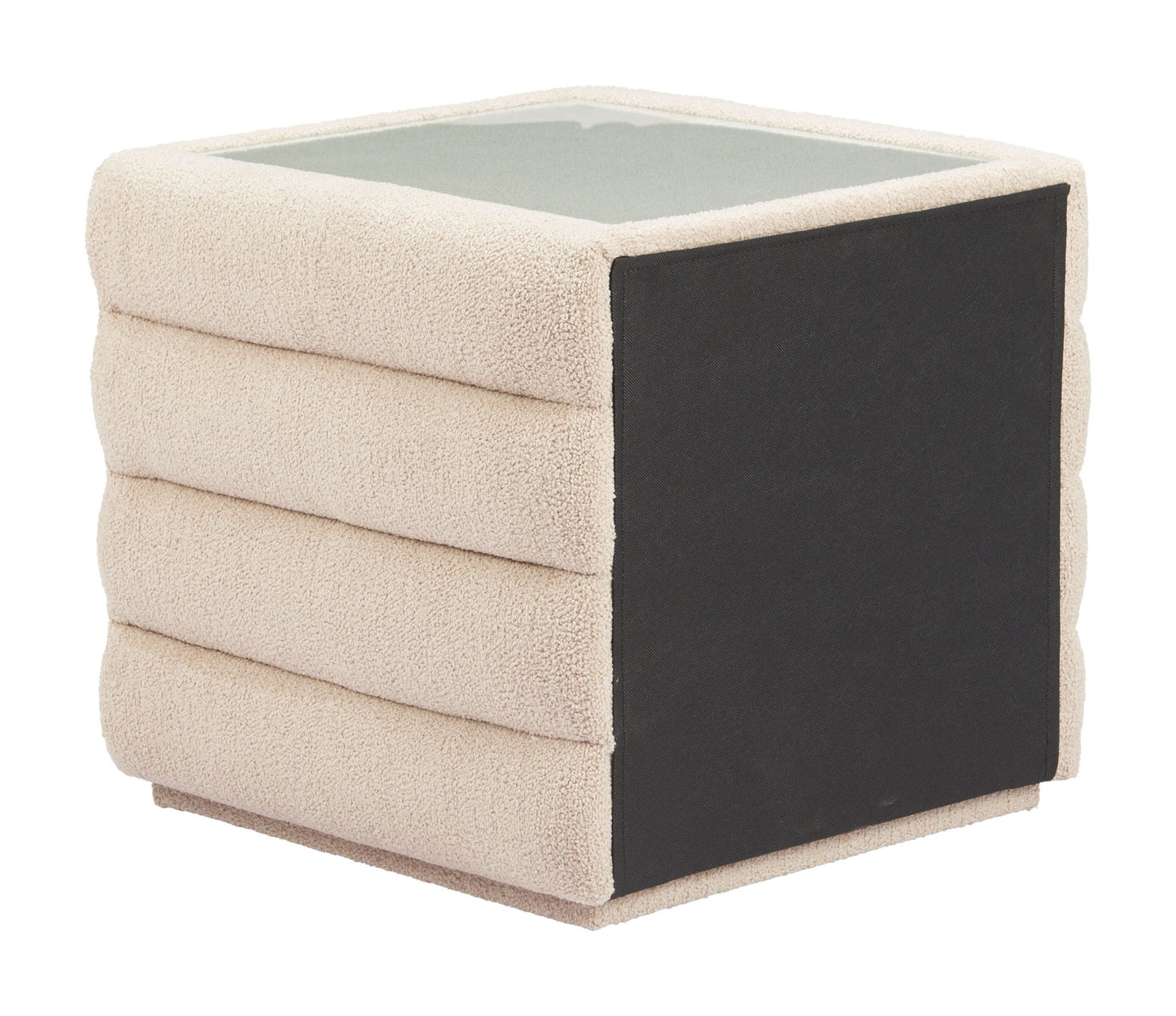 Soffice - Nightstand - Beige