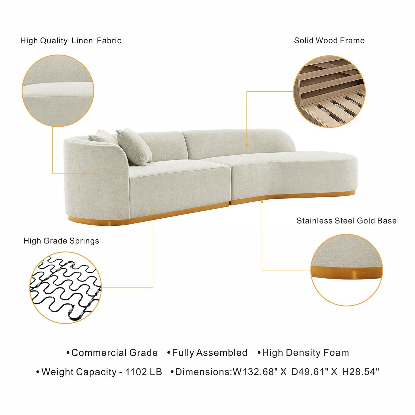 Manhattan Daria - Sectional