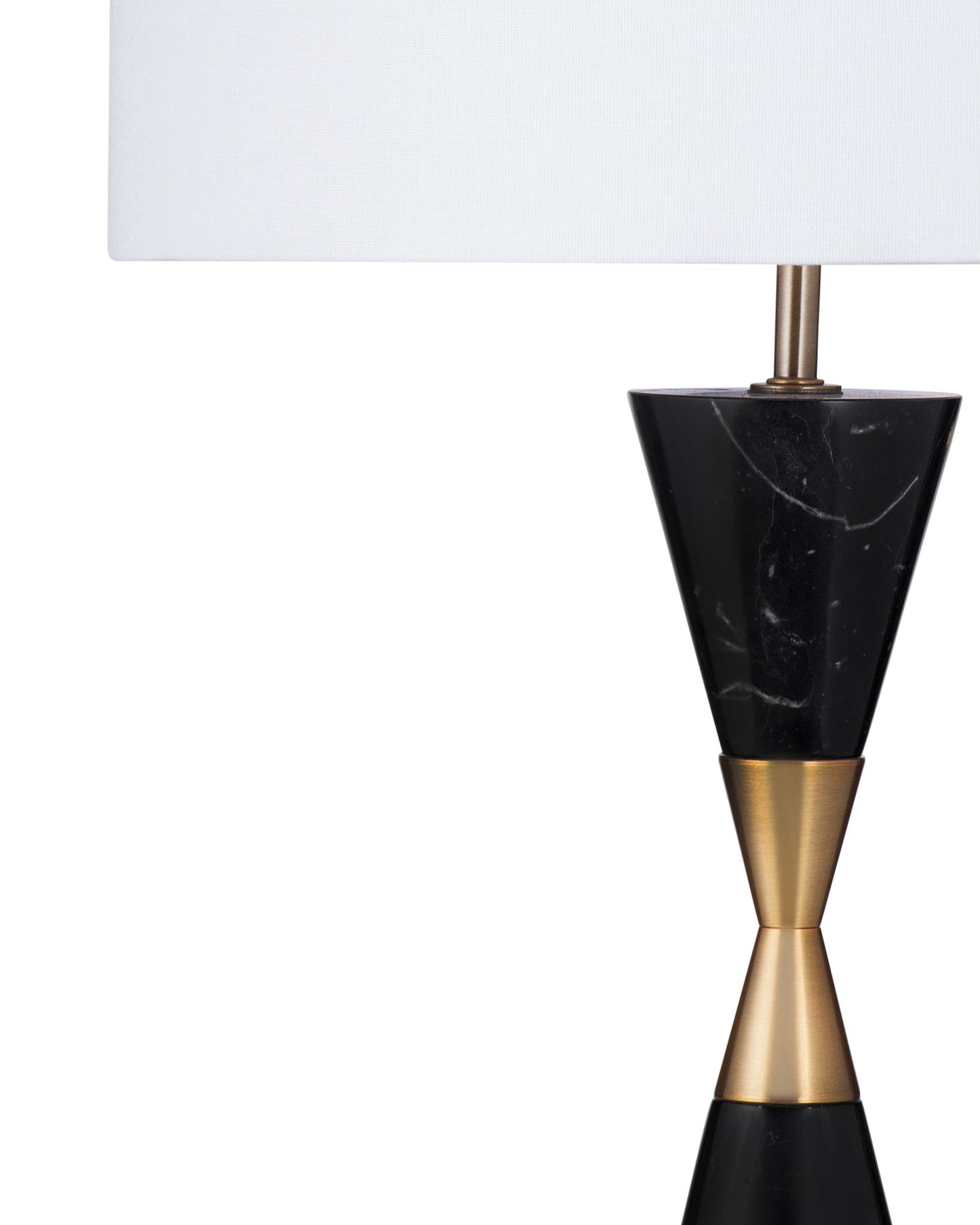 Tana - Table Lamp - Black / White