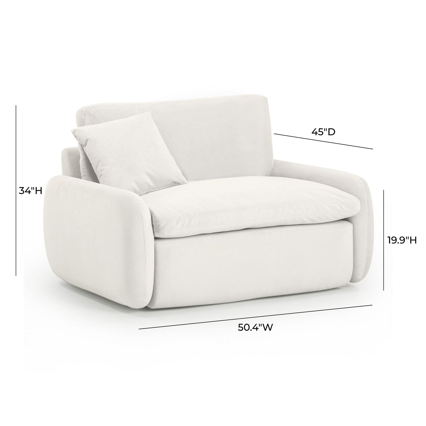 Rachelle - Boucle Lounge Chair