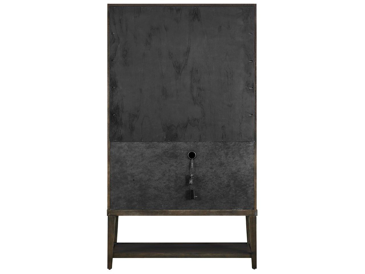 Fenwick - Bar Cabinet - Dark Brown