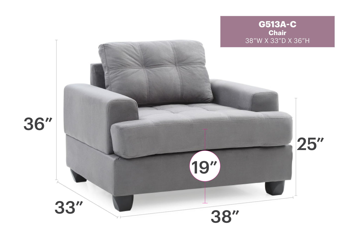 Glory Furniture - Sandridge - Chair