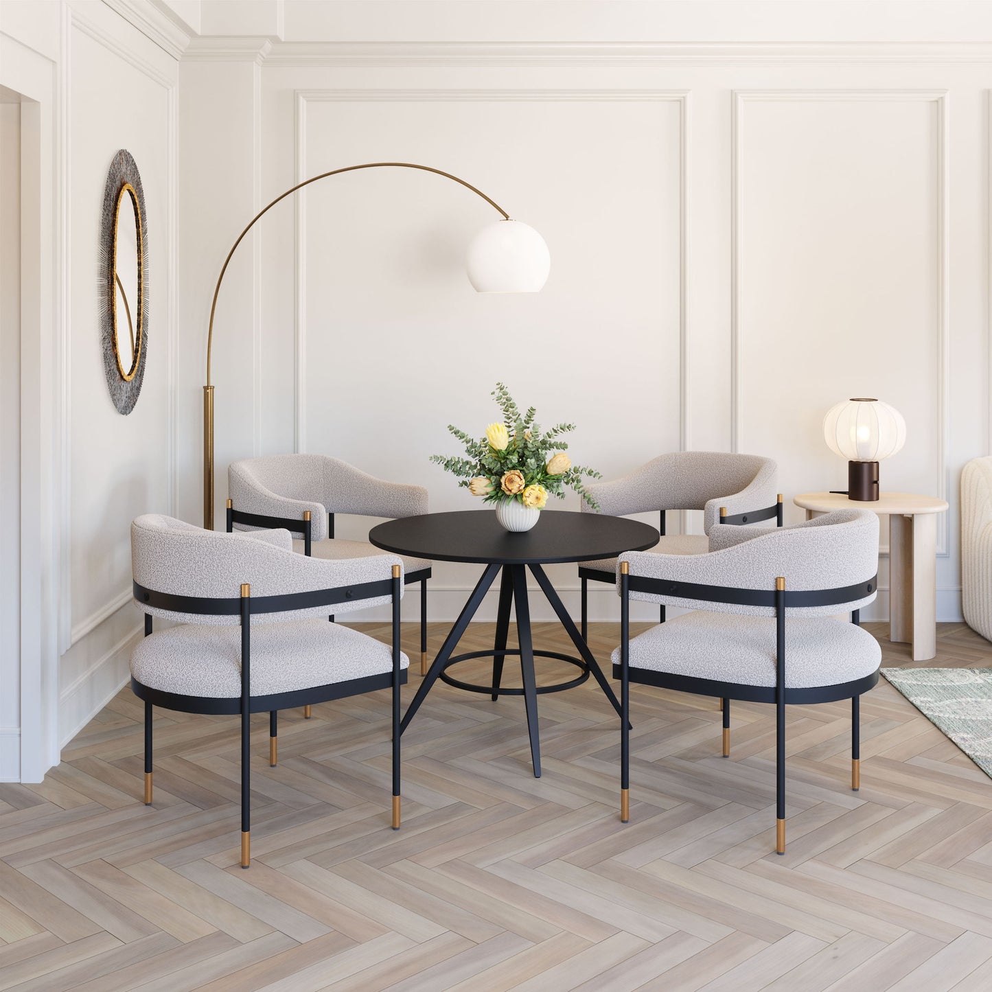 Zadar - Dining Chair - Misty Gray