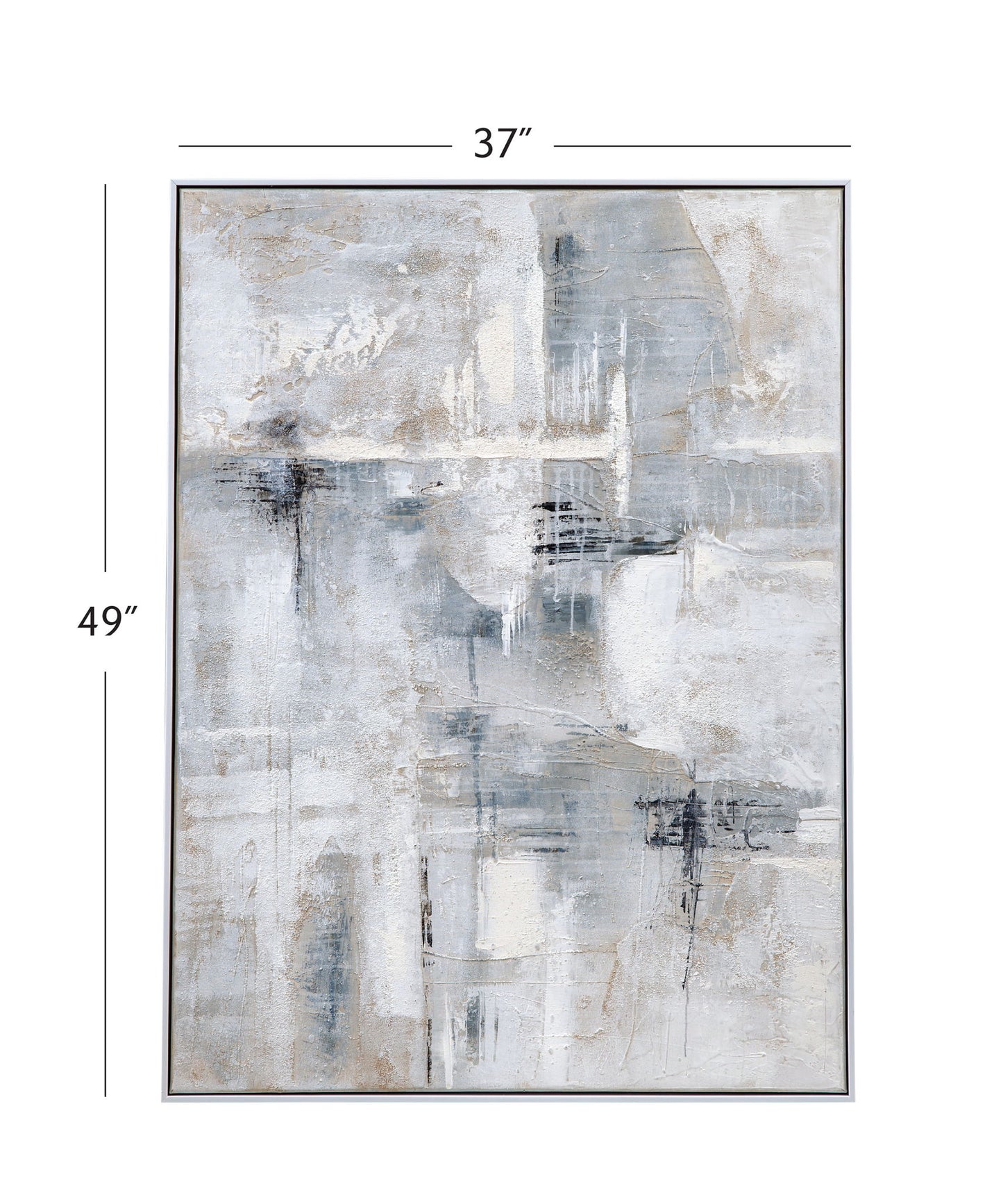 Gray Day Canvas Art - Gray