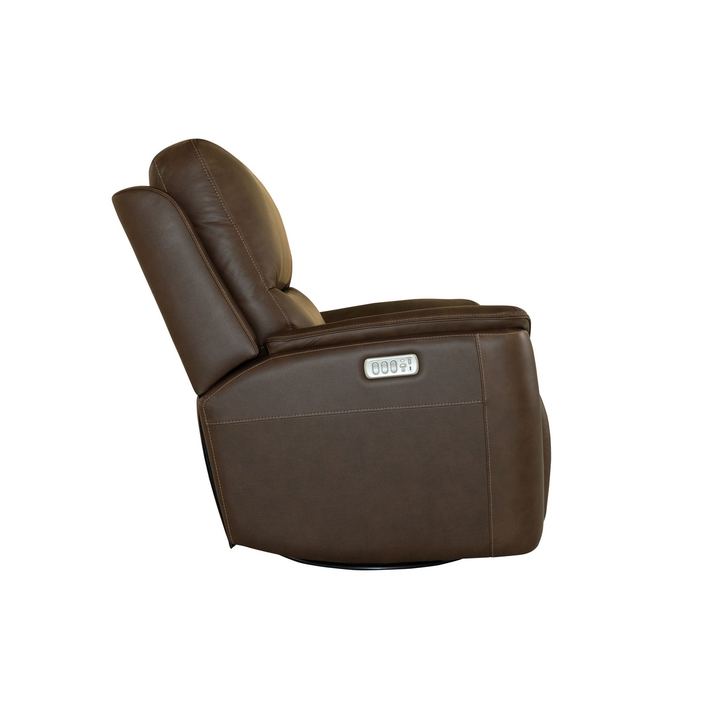 Henry - Power Swivel Gliding Recliner With Power Headrest, Lumbar, Heat & Massage