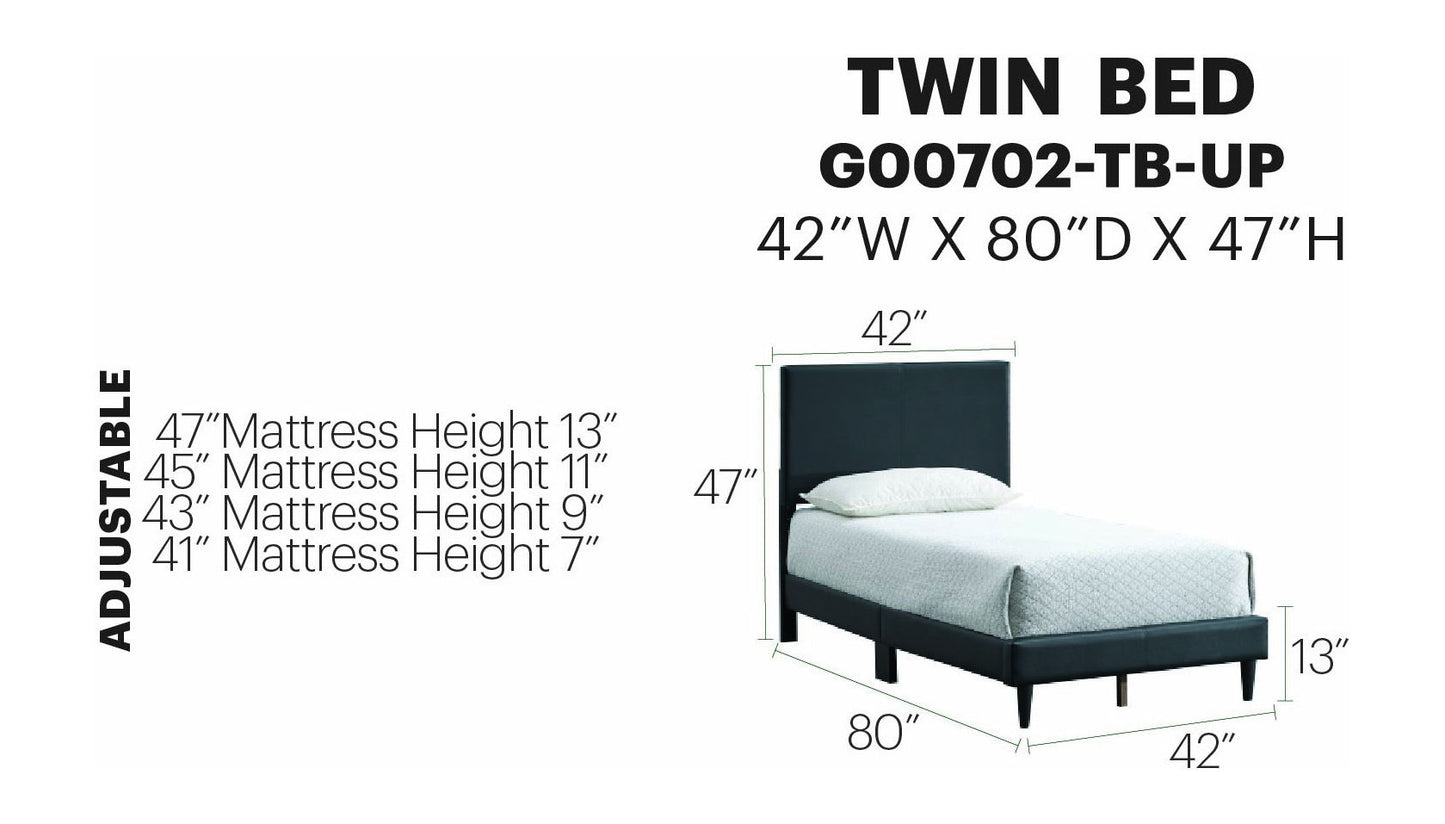 Baron - Upholstered Platform Bed
