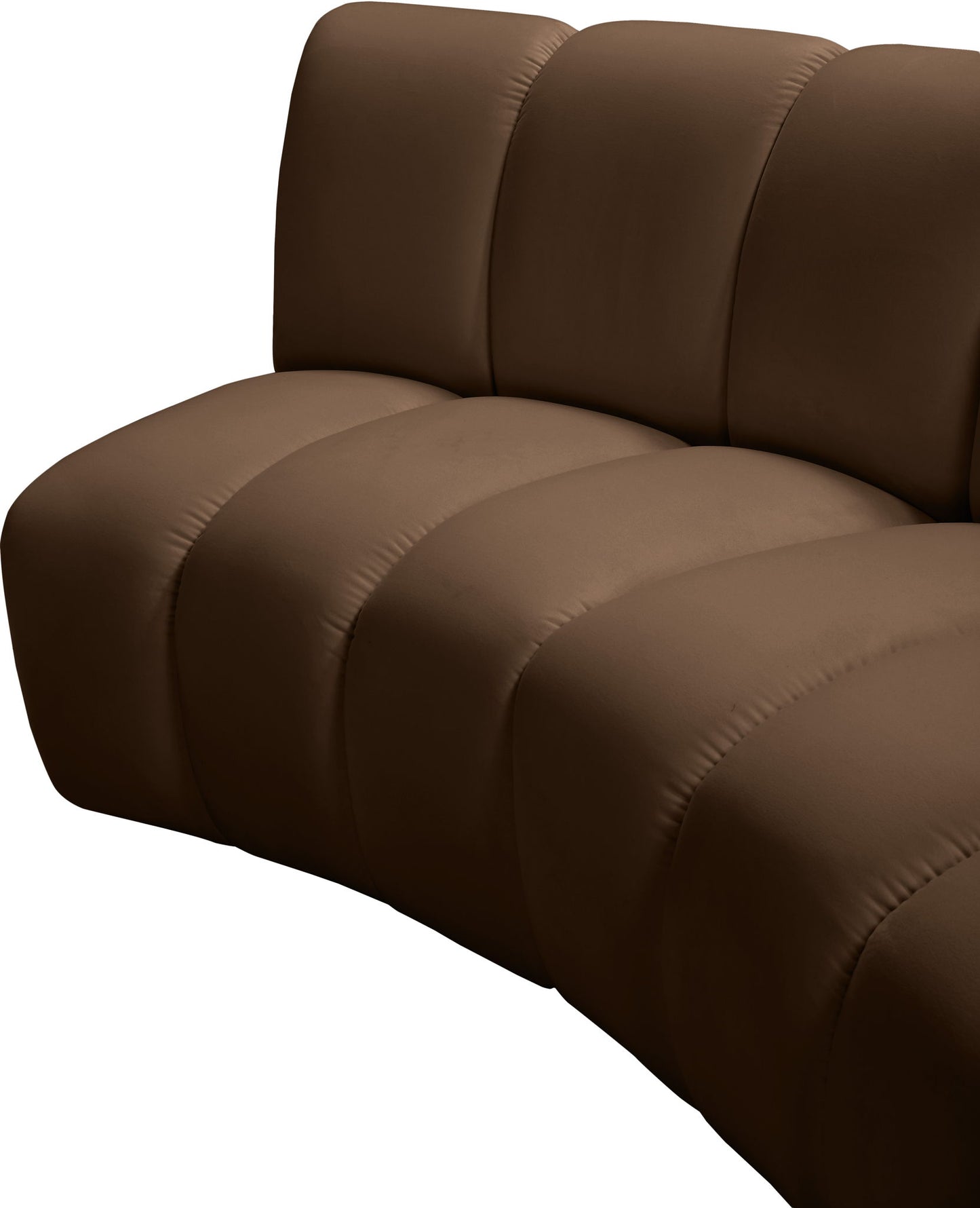 Infinity - 3 Piece Modular Sectional - Brown