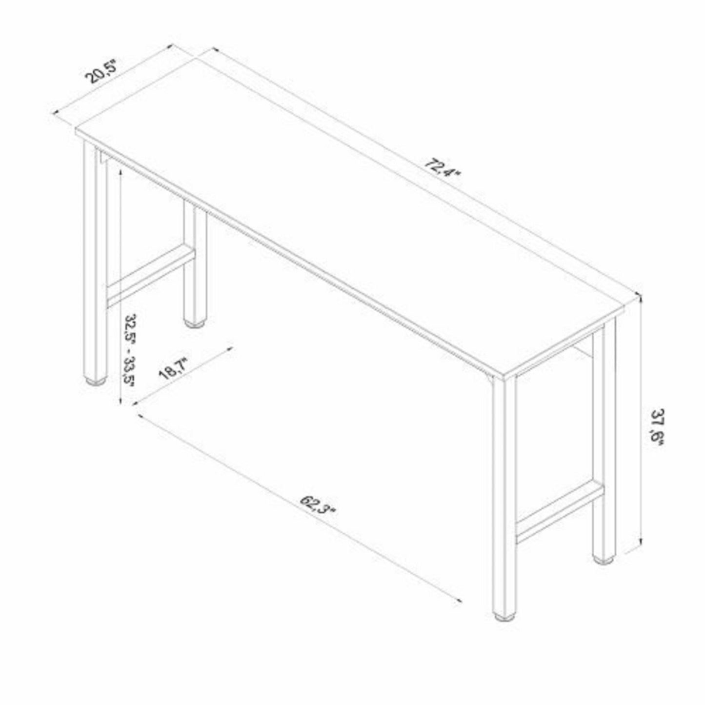 Manhattan Fortress - Garage Table