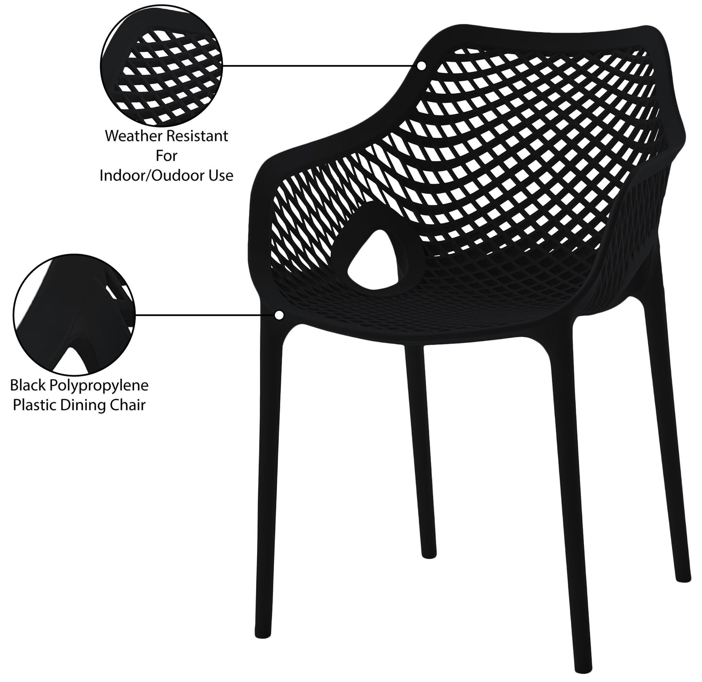 Mykonos - Outdoor Dining Chair (Set of 2)