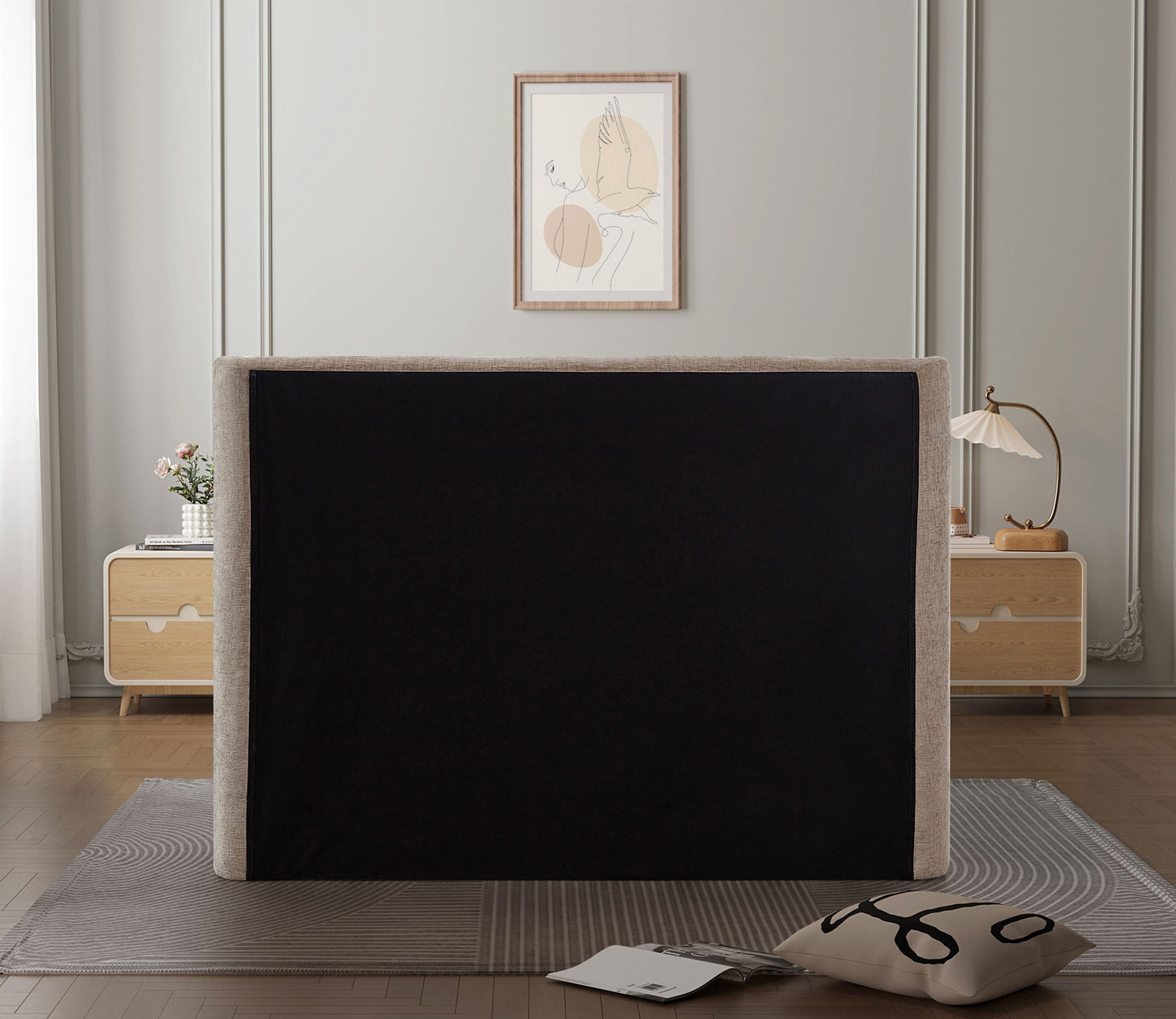 Penny - Chenille Fabric Bed
