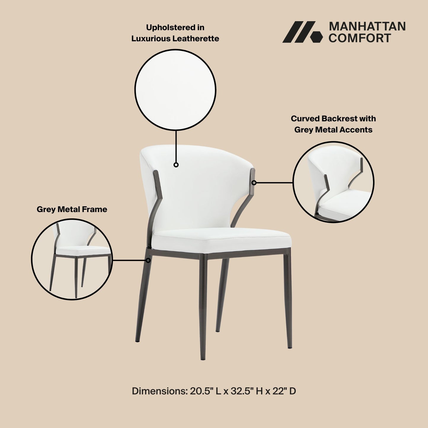 Manhattan Kirsten - Dining Chair