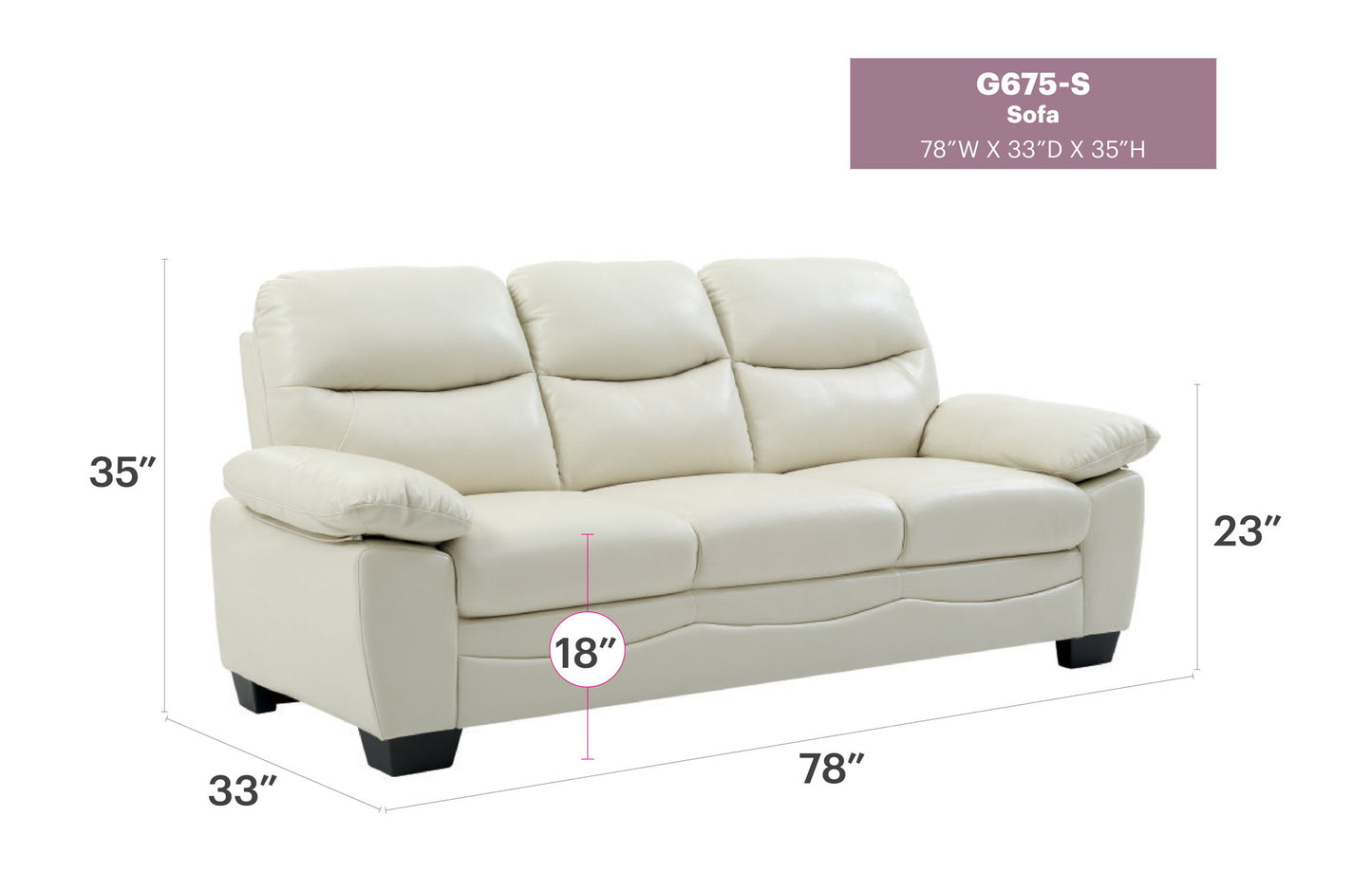 Glory Furniture - Marta - Sofa
