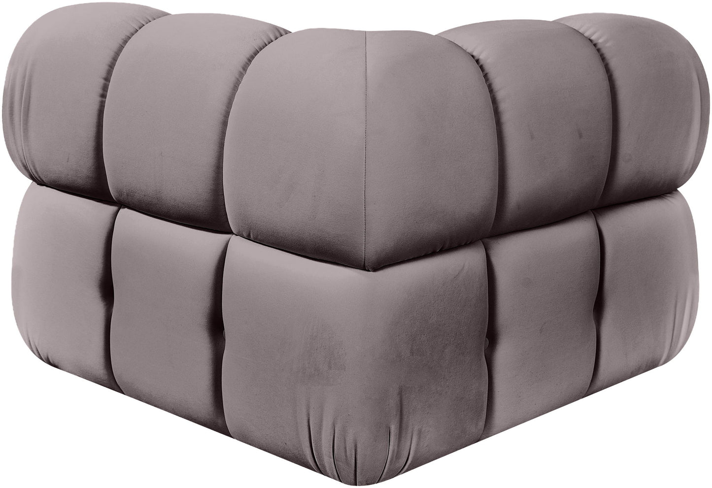 Orin - Velvet Performance Fabric Upholstered Modular Corner Chair