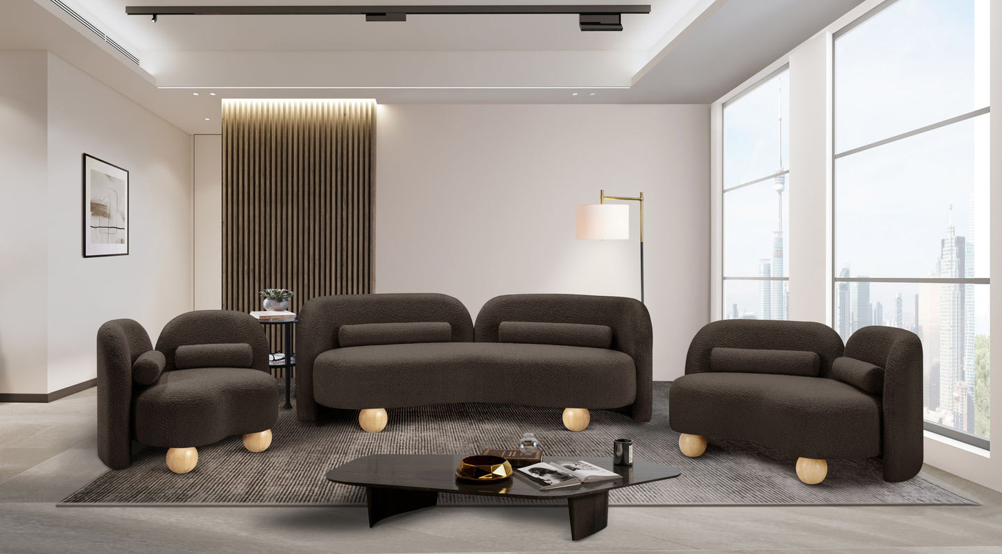 Daphne - Boucle Loveseat