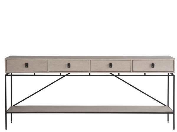 Coalesce - Barber Console - Gray