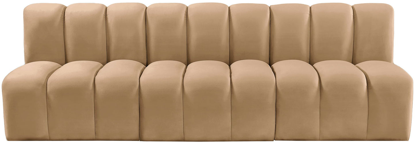 Arc - Velvet 3 Seats Modular Sofa