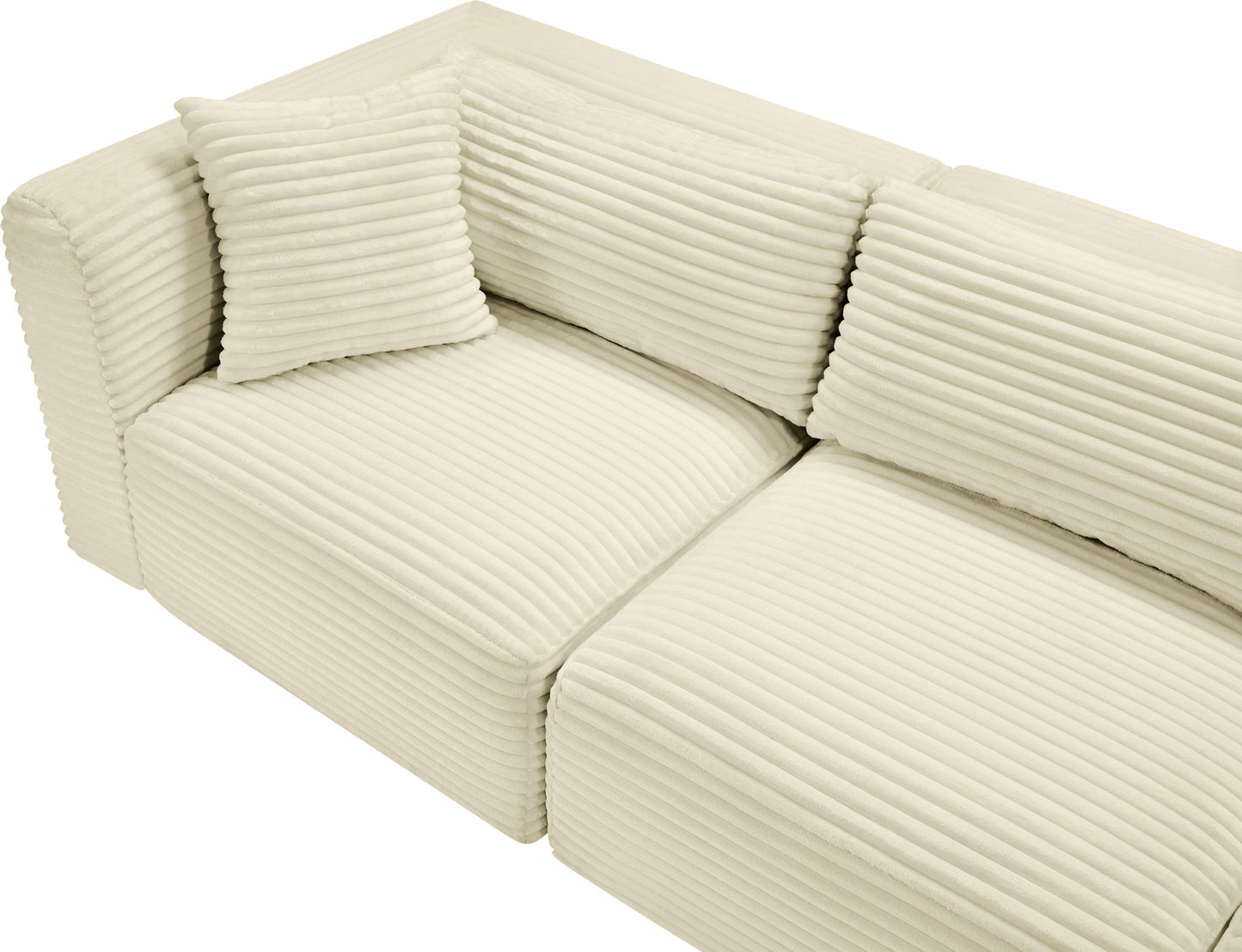 Shaggy - 6 Piece Modular Sectional