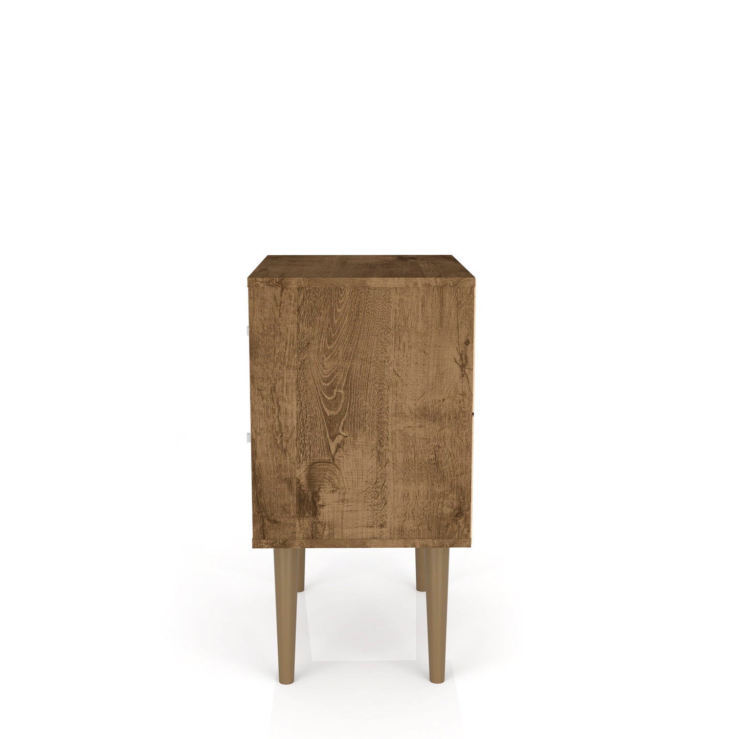 Manhattan Liberty - Nightstand With Rustic Brown Frame