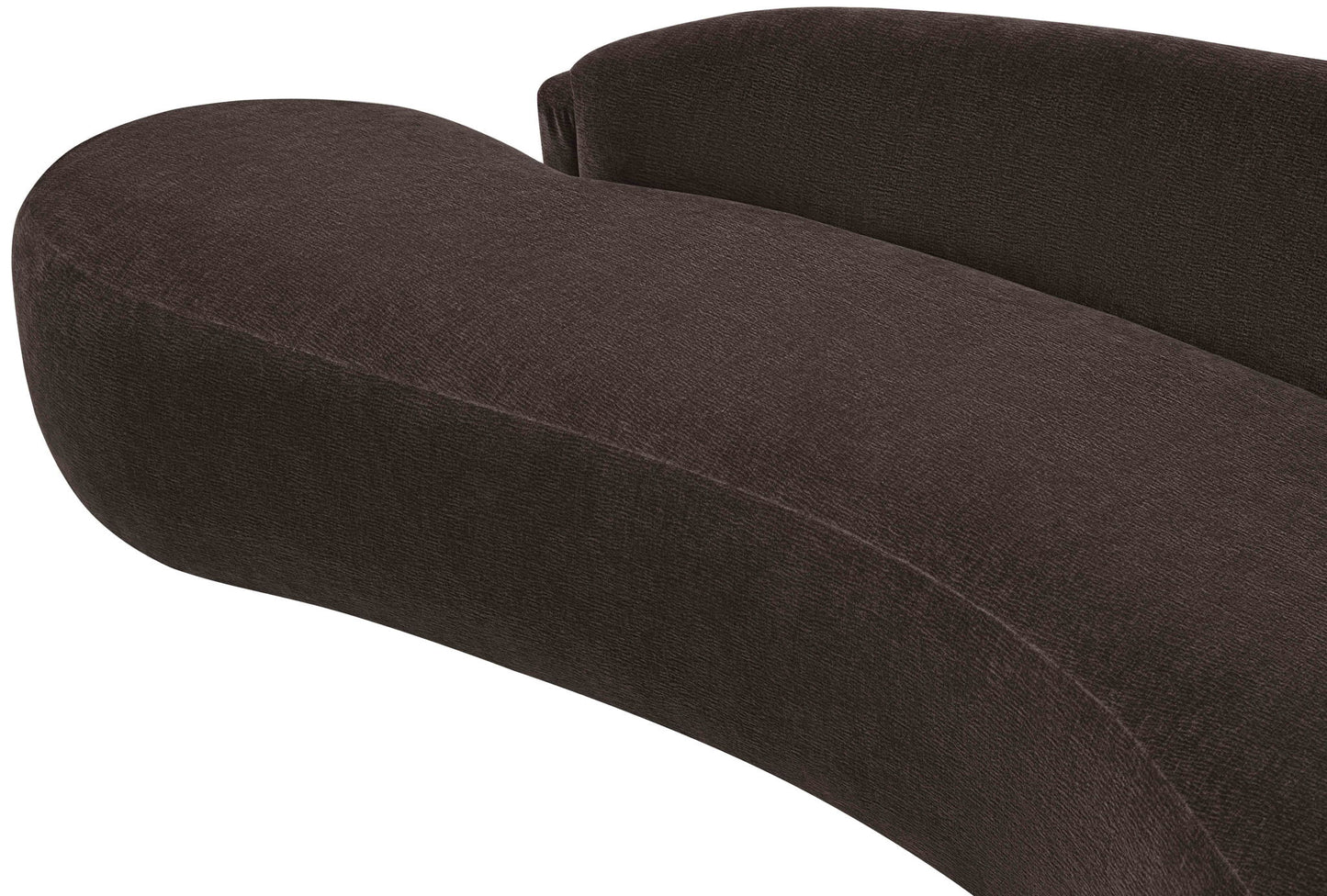 Caspian - Chenille Fabric Upholstered Loveseat