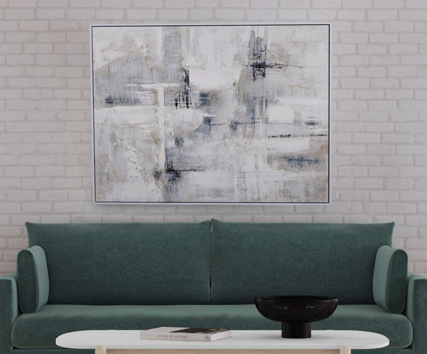 Gray Day Canvas Art - Gray