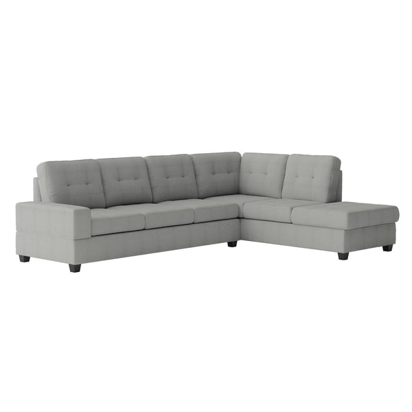 Maston 2-Piece Reversible Sectional with Drop-Down Cup Holders