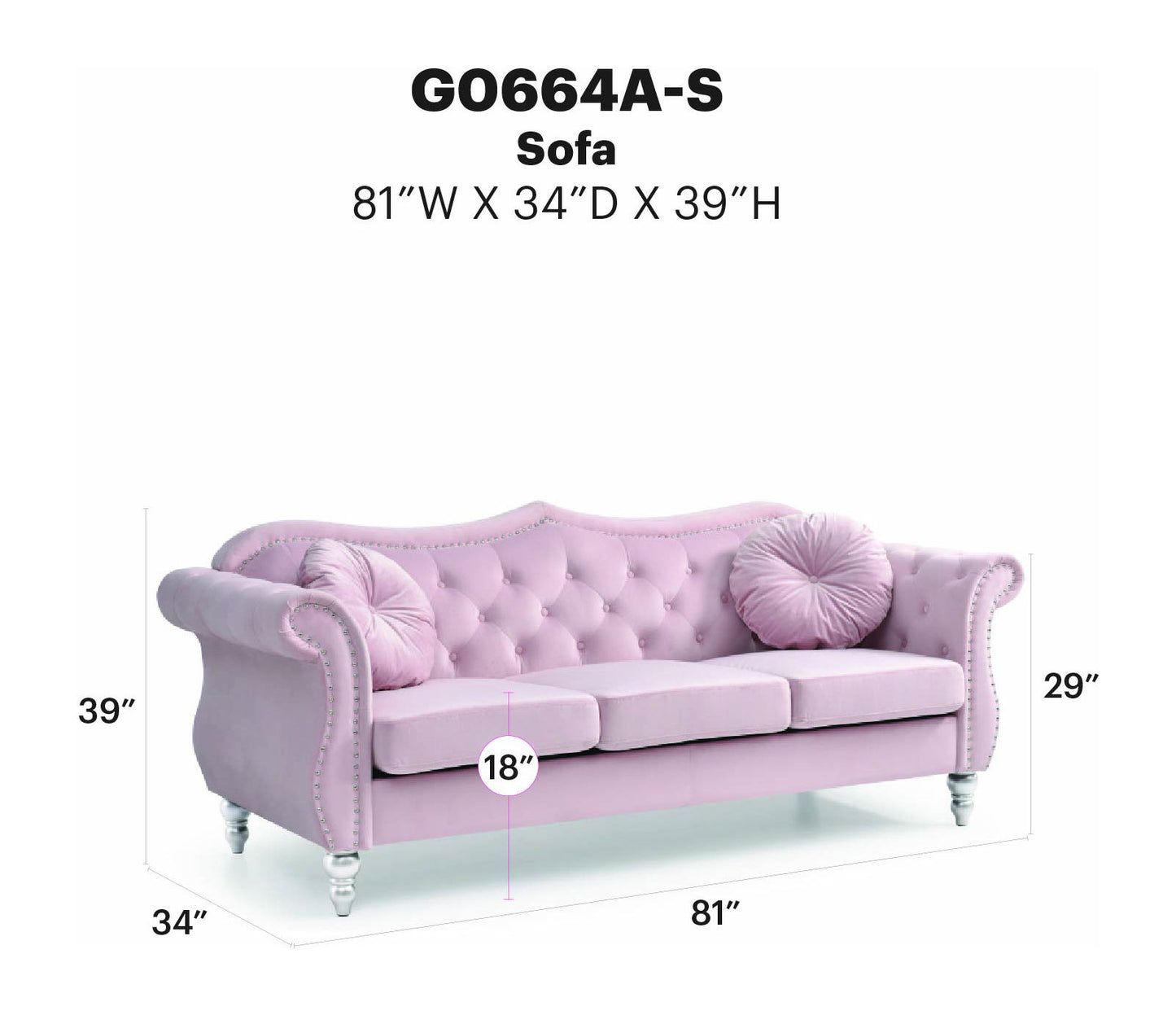 Glory Furniture - Hollywood - Sofa