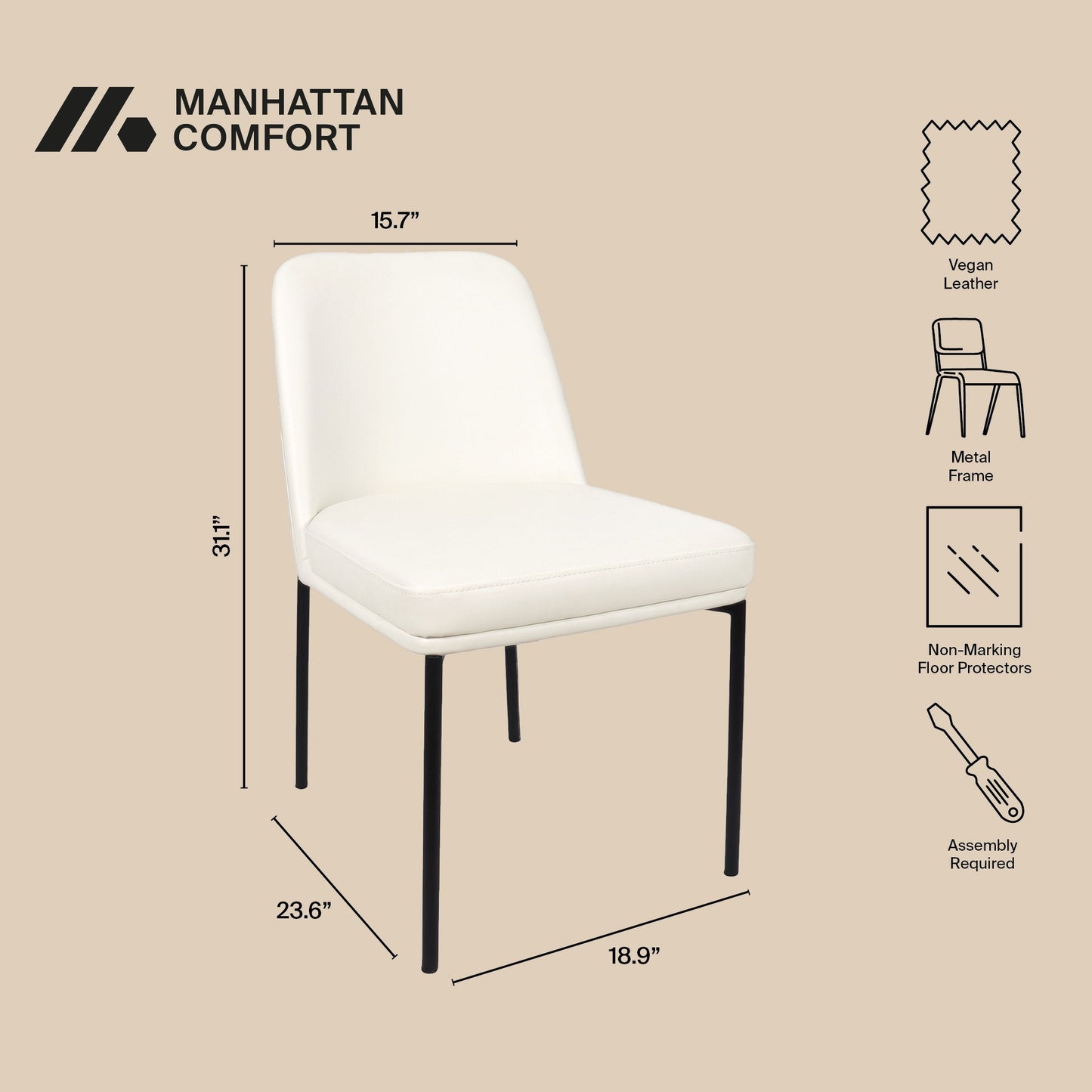 Manhattan Loft - Side Chair (Set of 2)