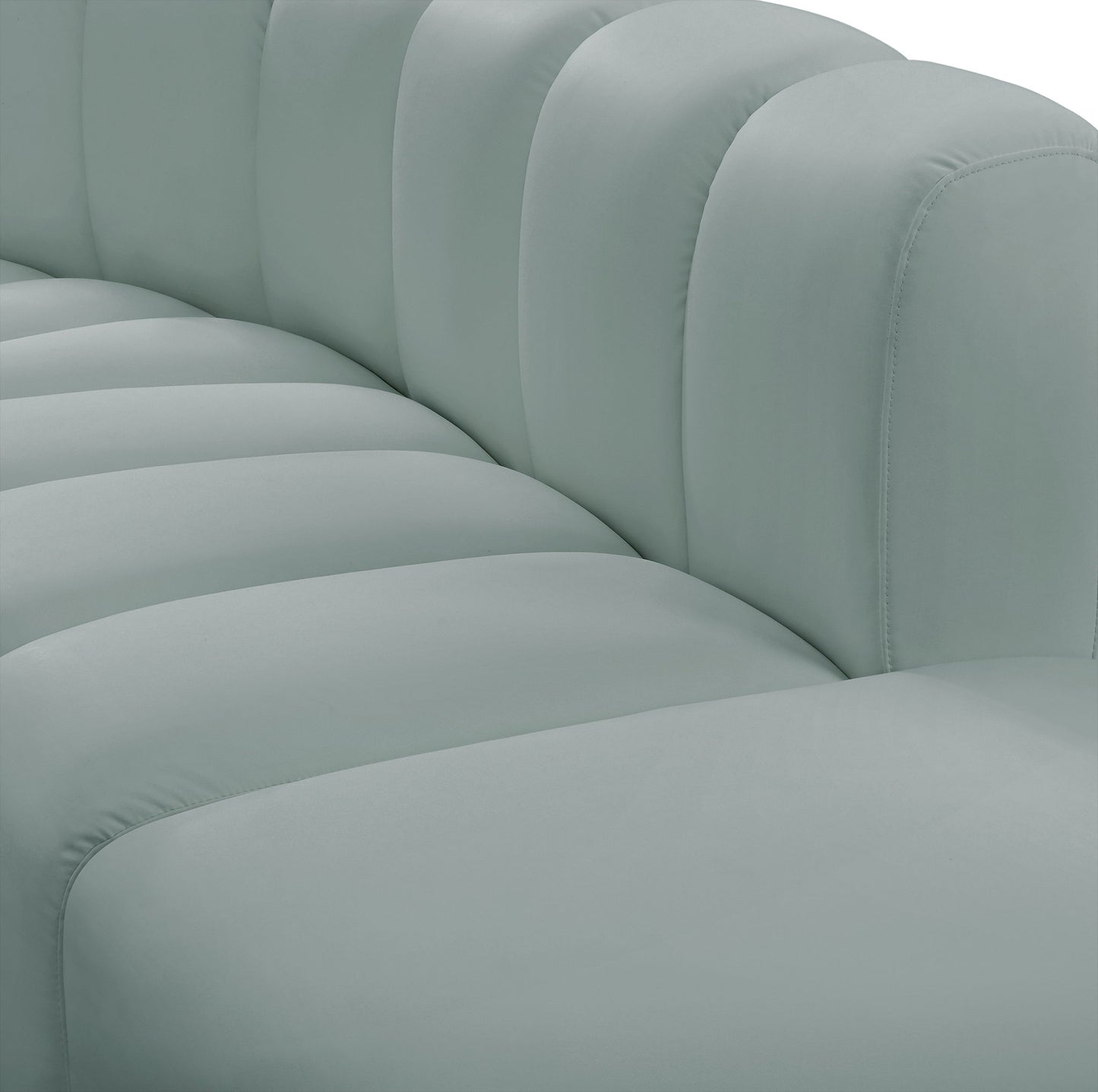 Arc - Faux Leather Straight Chair