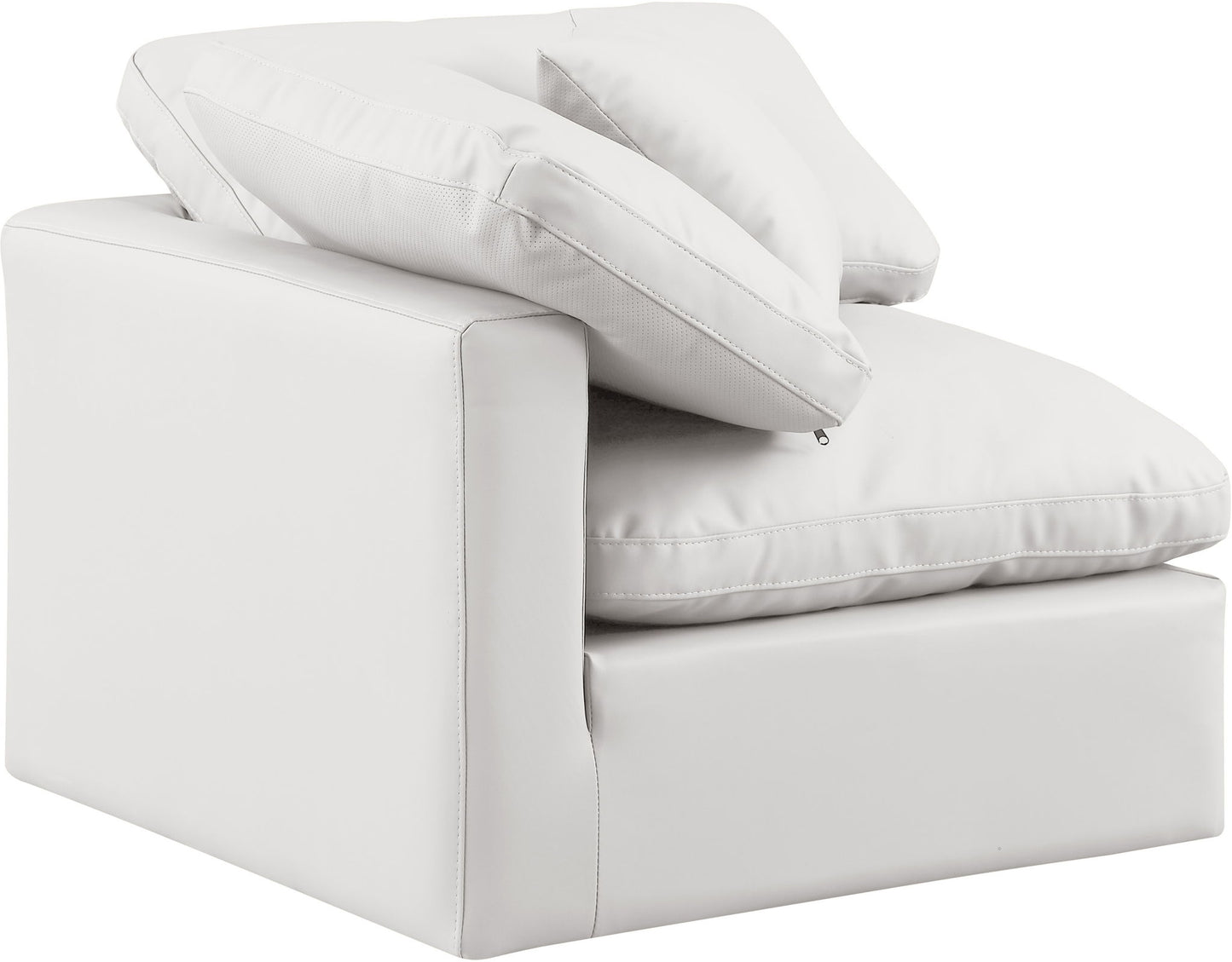 Indulge - Faux Leather Corner Chair