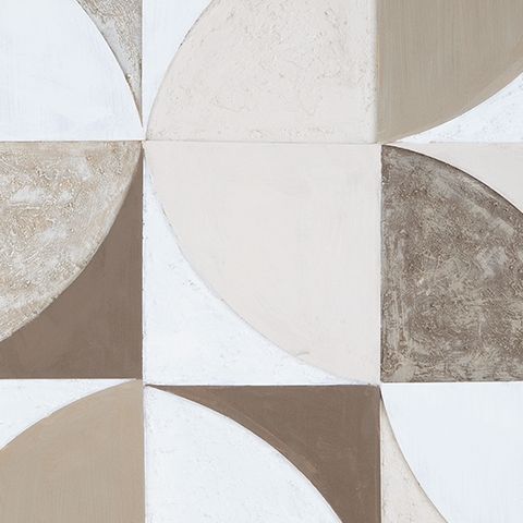 Harelman - Wall Art - Tan / Taupe / White