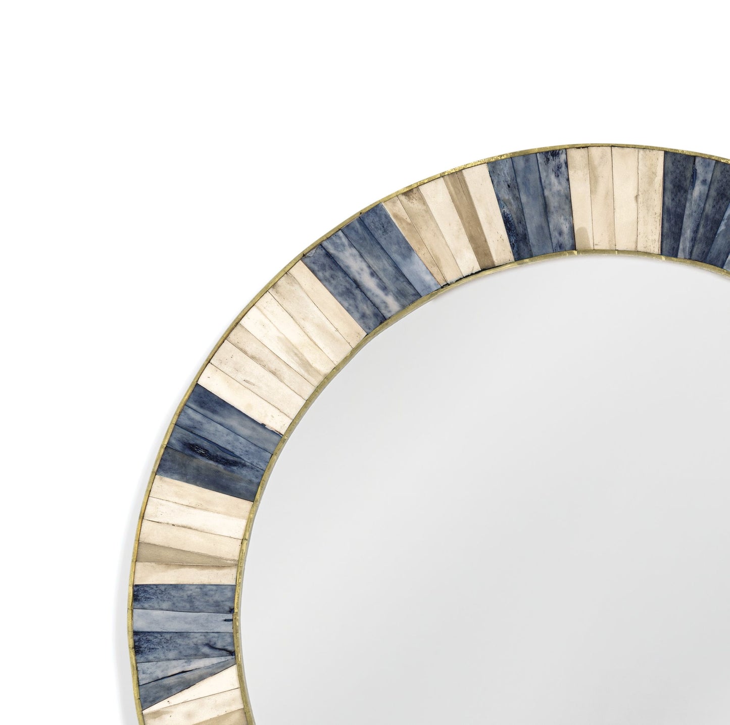 Keena - Wall Mirror - Blue