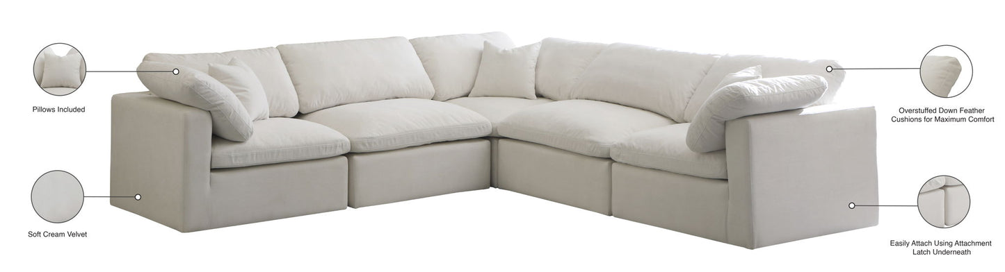 Plush - 5 Piece Modular Sectional