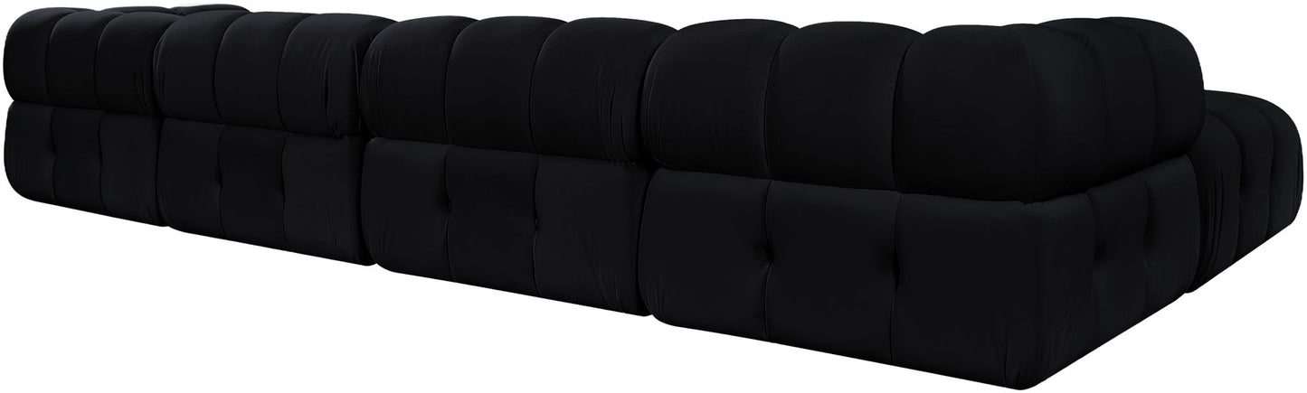 Orin - Fabric Velvet 5 Piece Modular Sectional