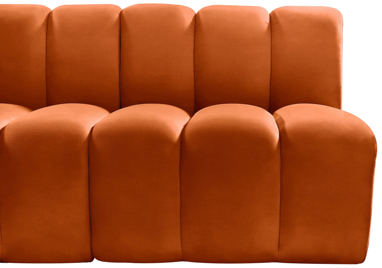 Arc - Velvet 2 Seats Modular Sofa