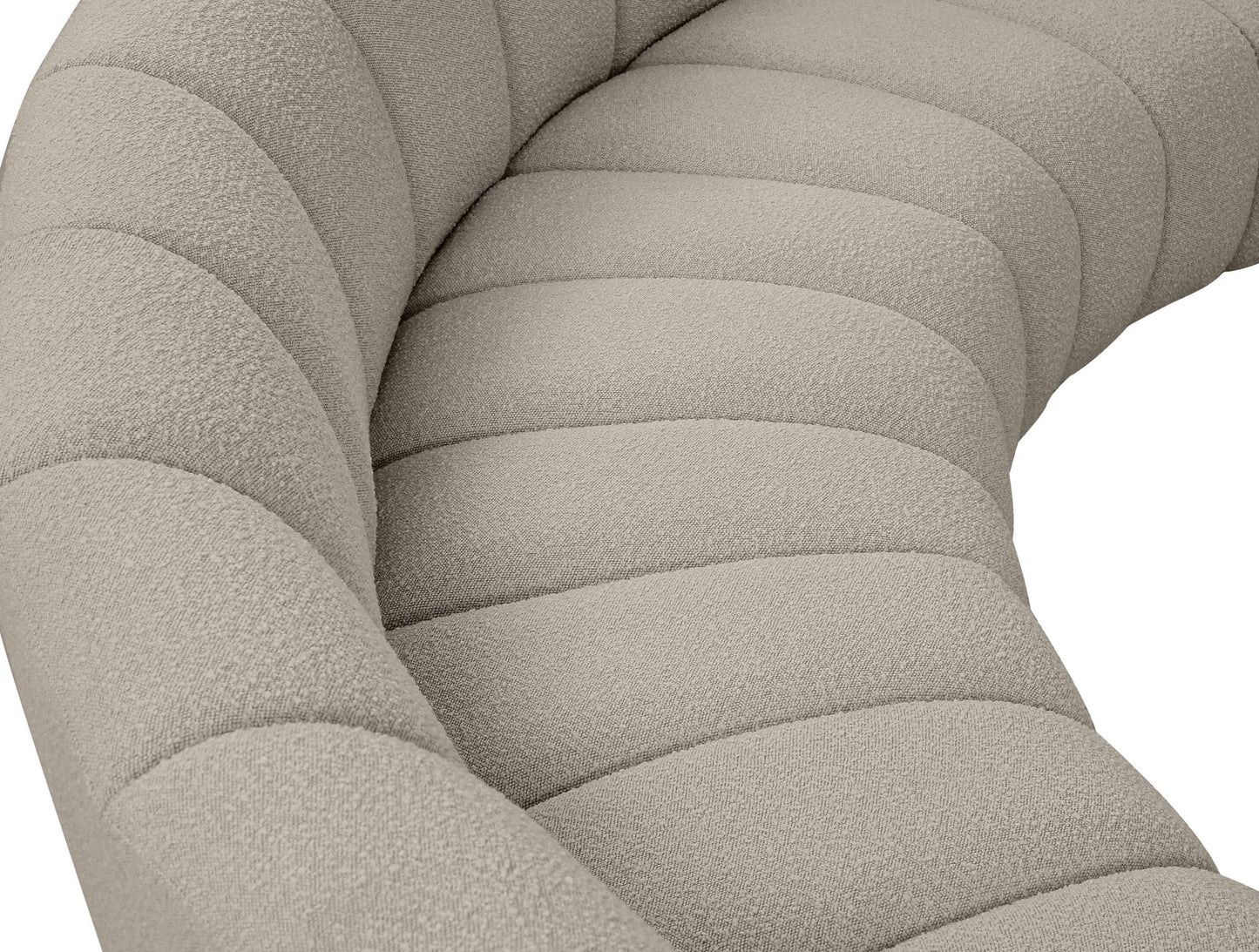 Infinity - 12 Piece Boucle Modular Sectional