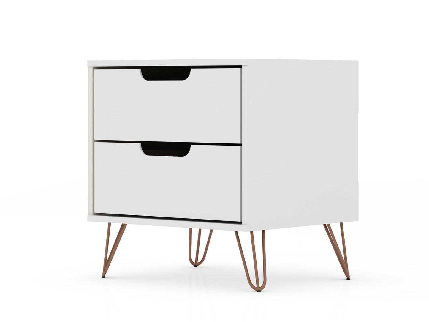 Manhattan Rockefeller - 2-Drawer Nightstand