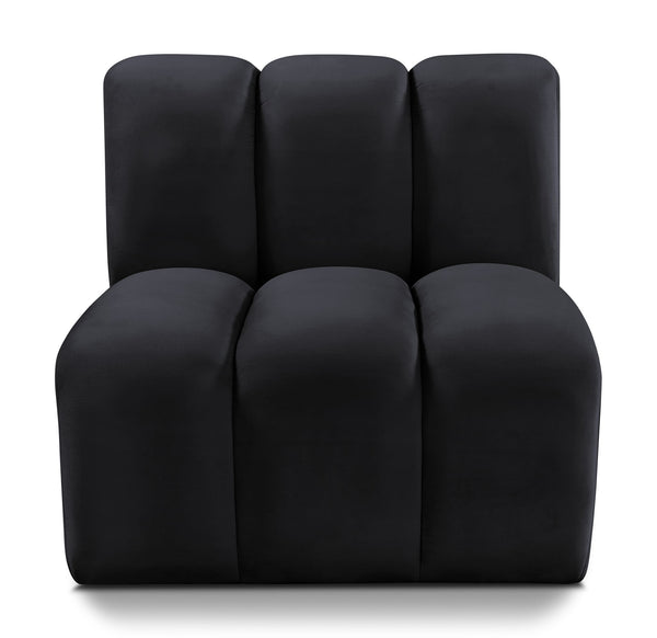 Arc - Velvet Straight Chair