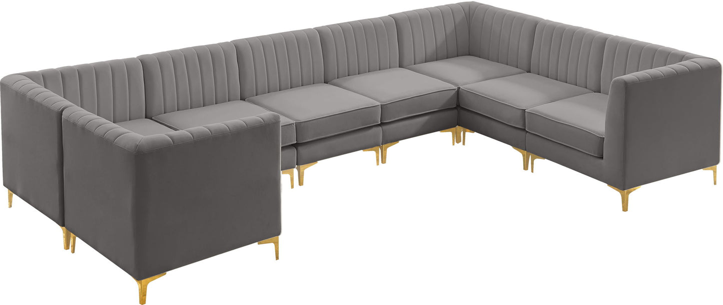 Alina - 8 Piece Modular U-Shaped Sectional