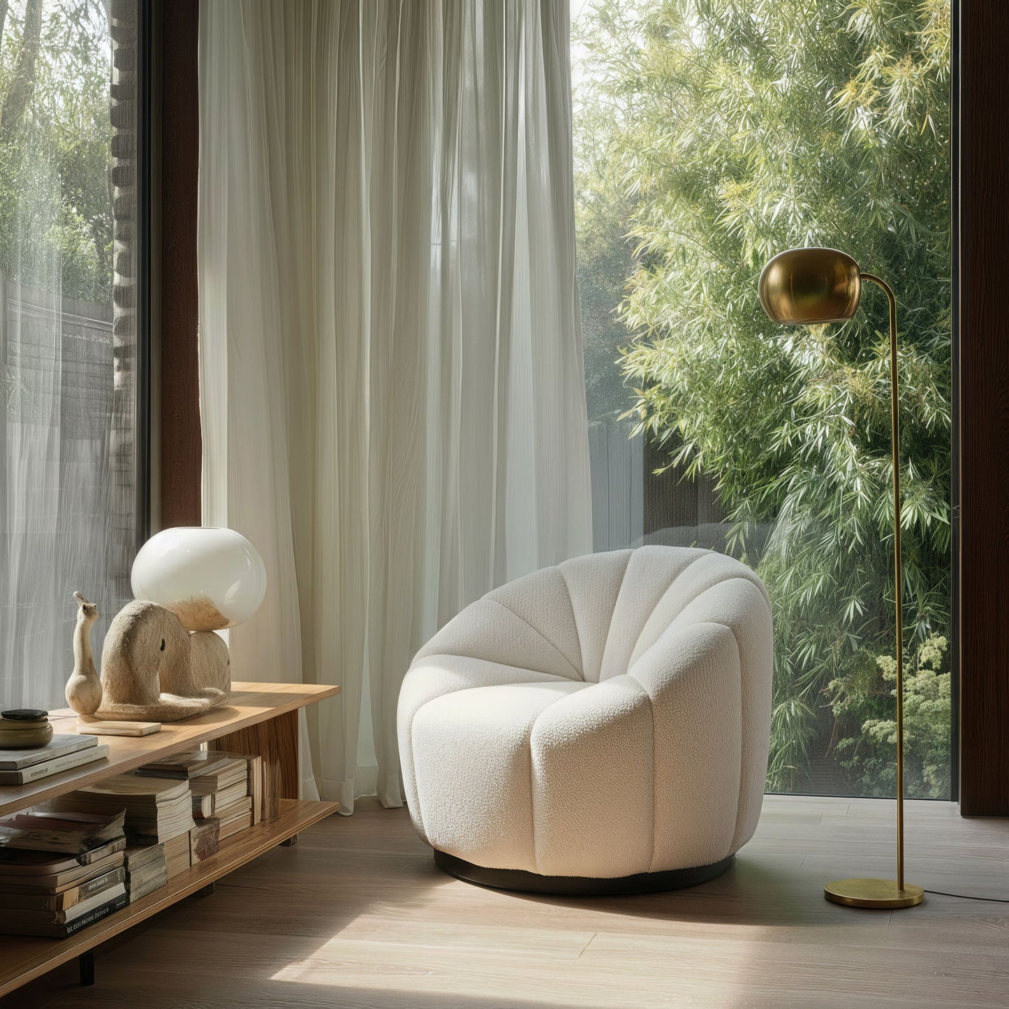 Bhutan - Accent Chair - White