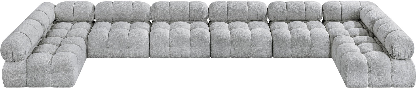 Ames - 8 Piece Fabric Modular Sectional