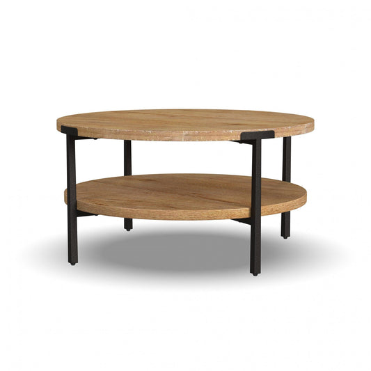 Millwork - Round Coffee Table - Light Brown