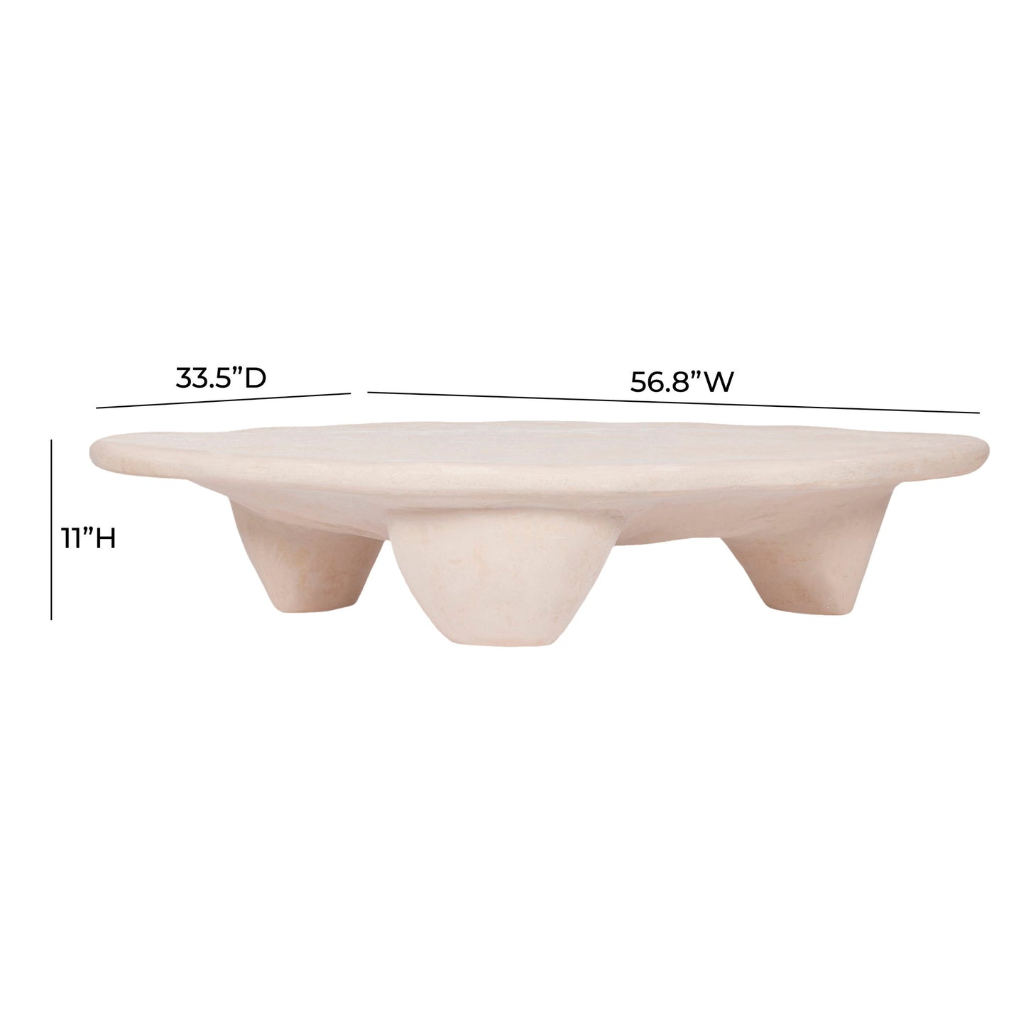 Athen - Coffee Table - Nude