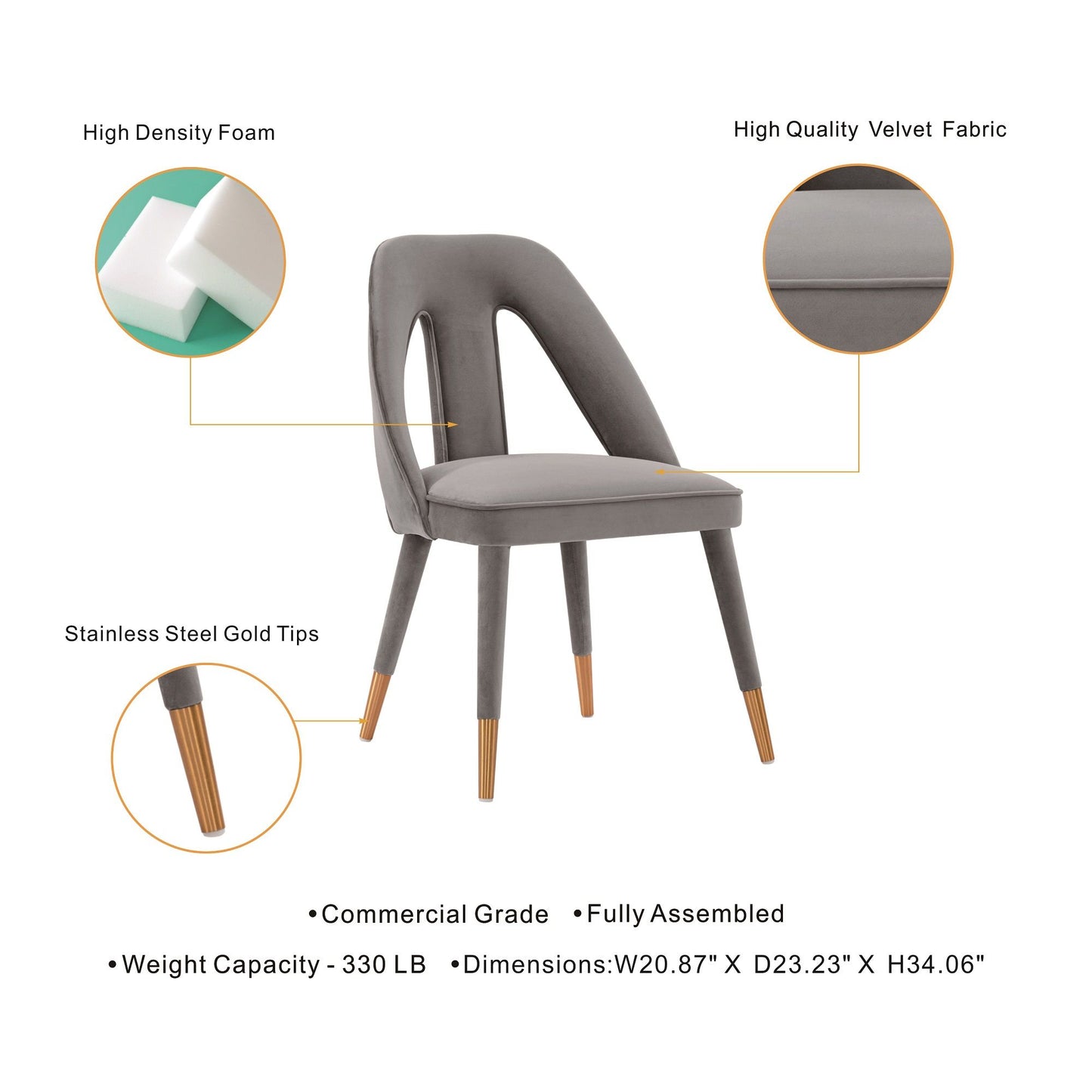 Manhattan Neda - Dining Chair