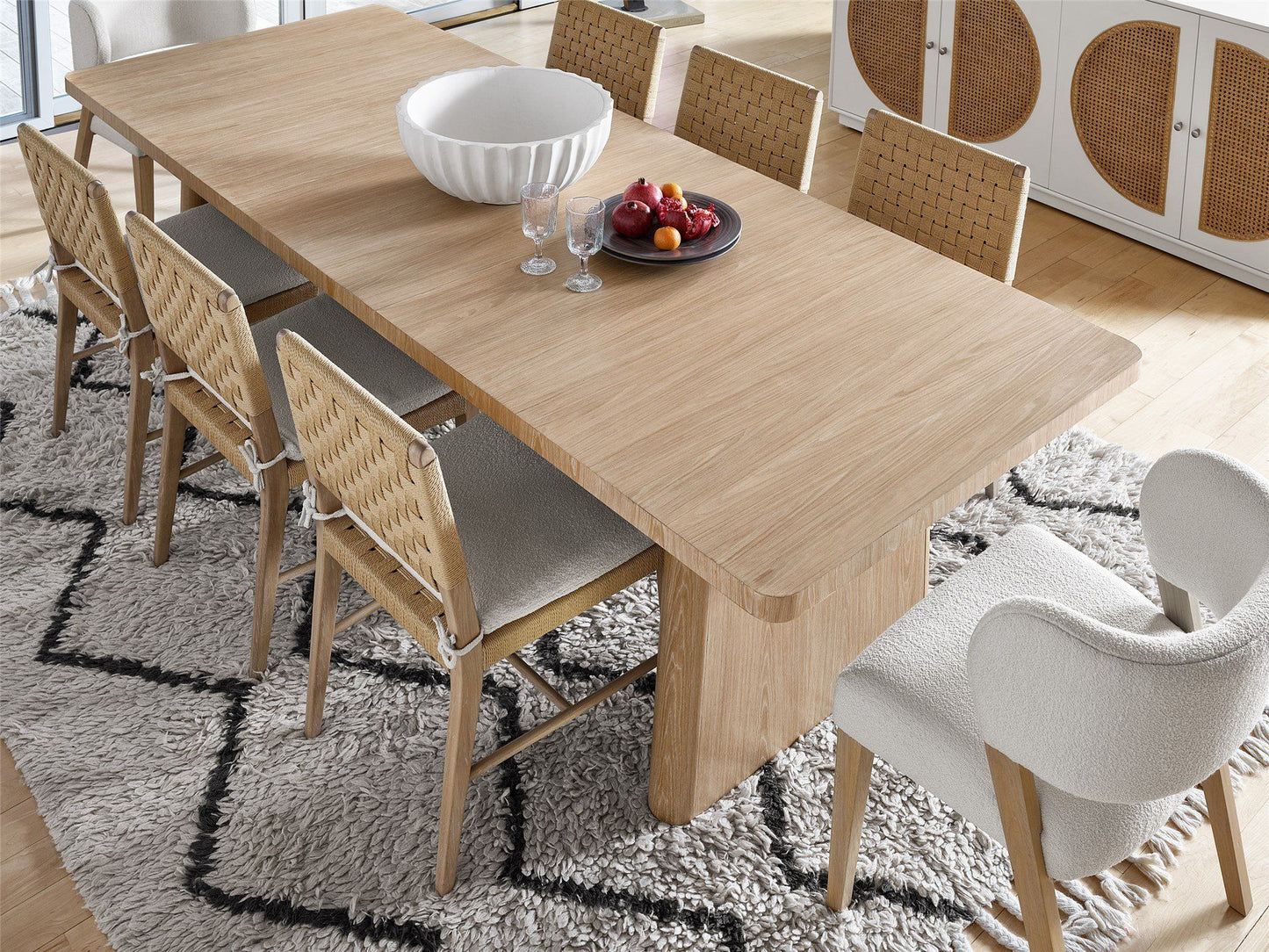 Modern - Dining Table - Light Brown