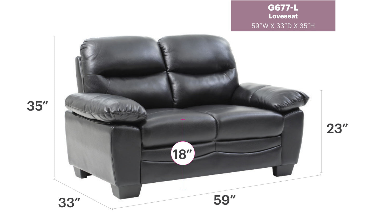 Glory Furniture - Marta - Loveseat