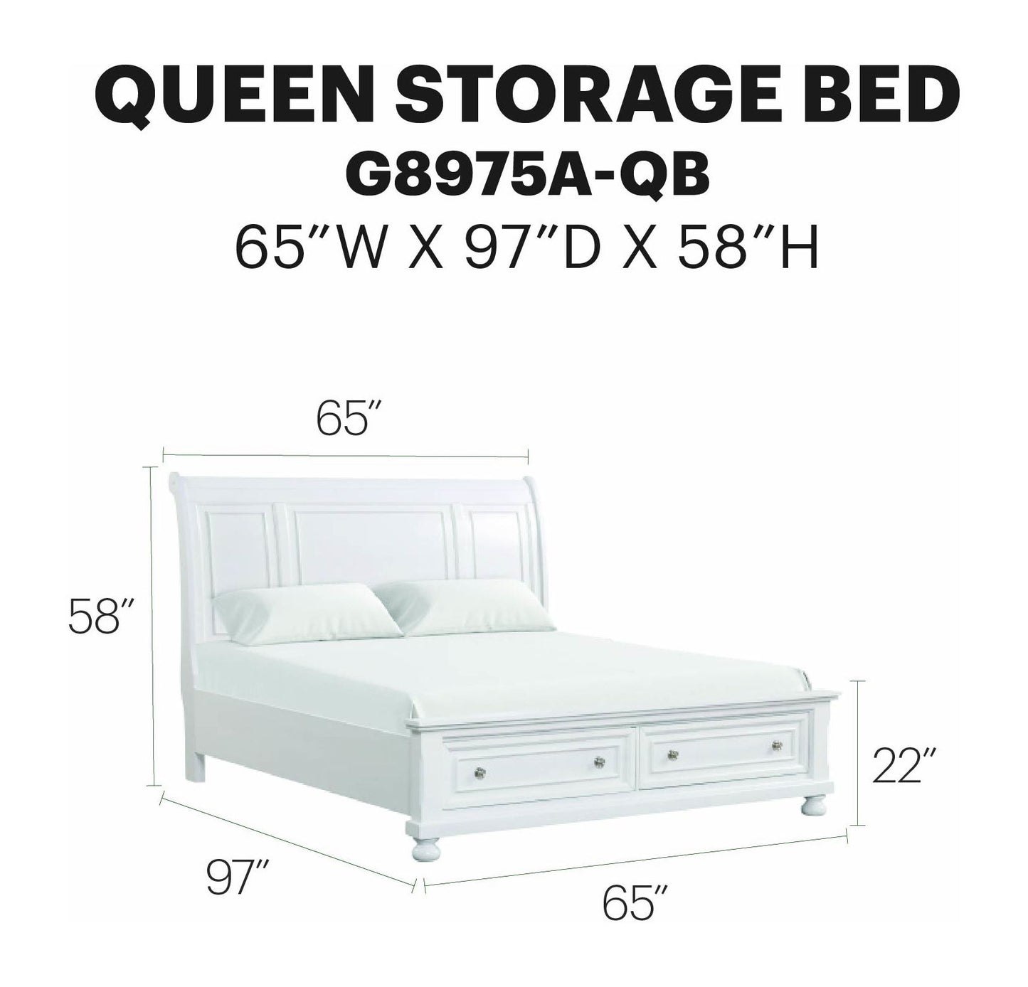 Glory Furniture - Meade - Bed