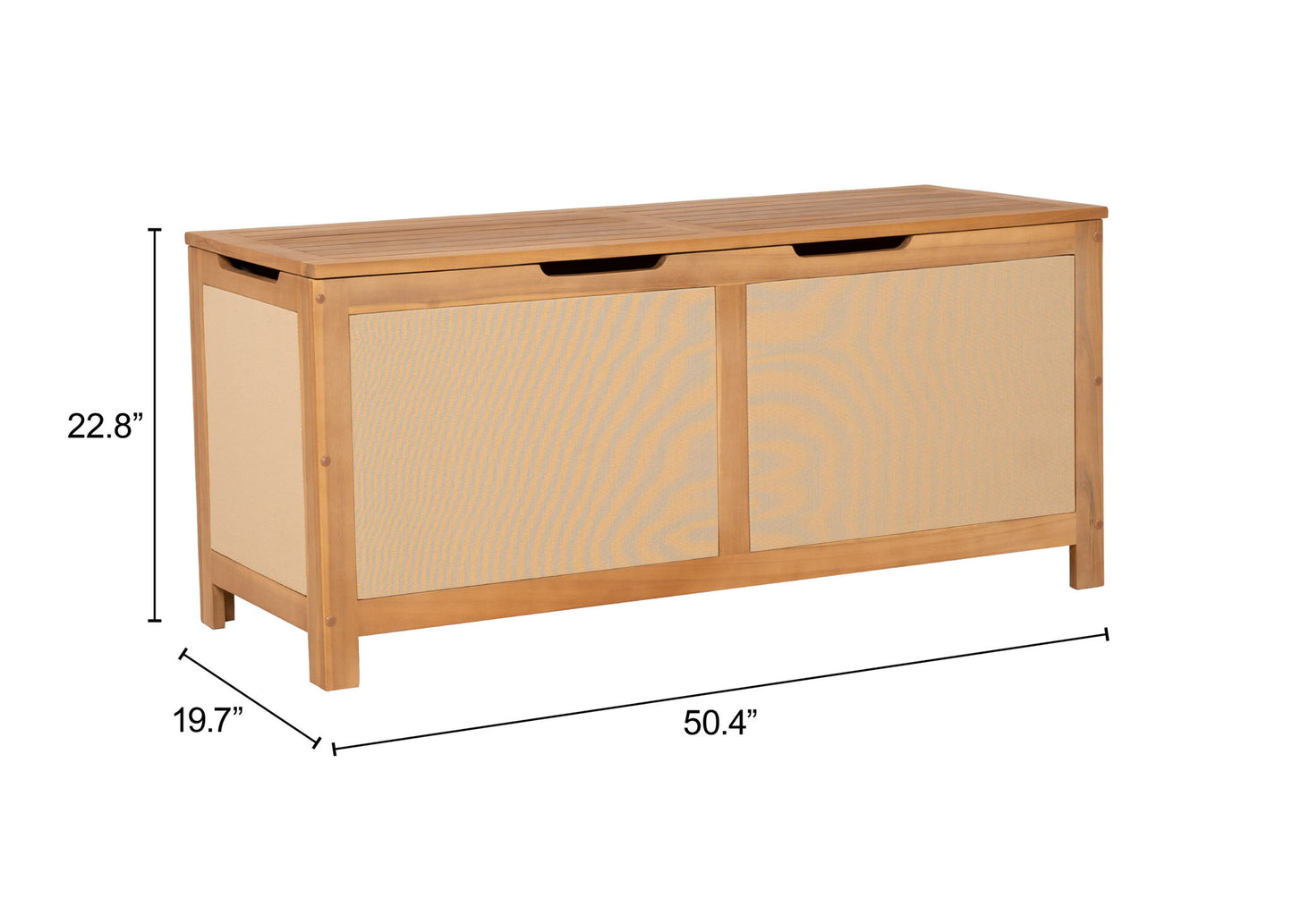 Valtan - Storage Chest - Natural / Beige