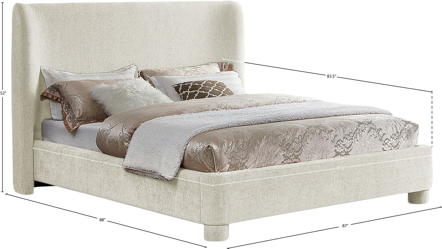 Penny - Chenille Fabric Bed