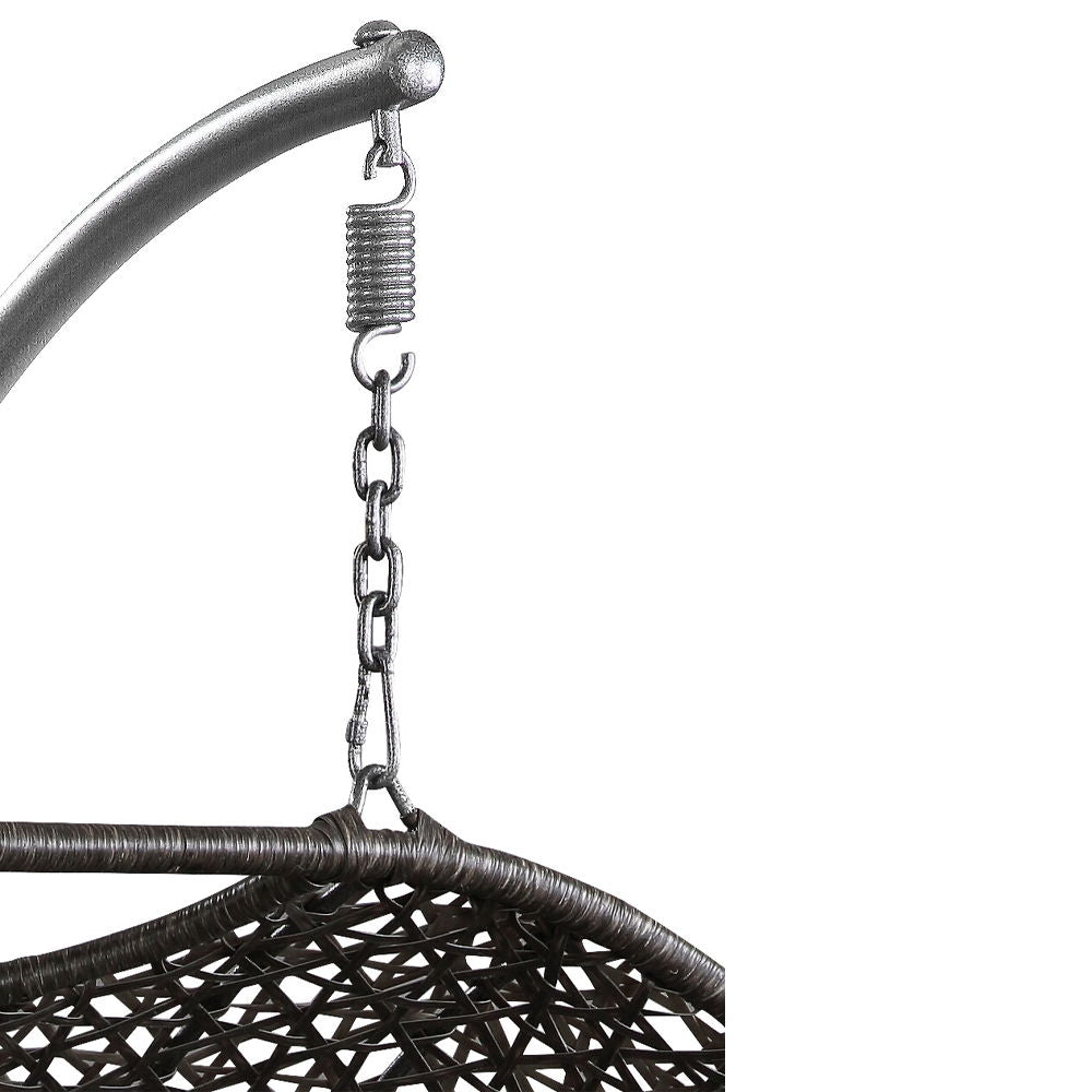 Vasant - 52" Hanging Chair - Fabric & Wicker